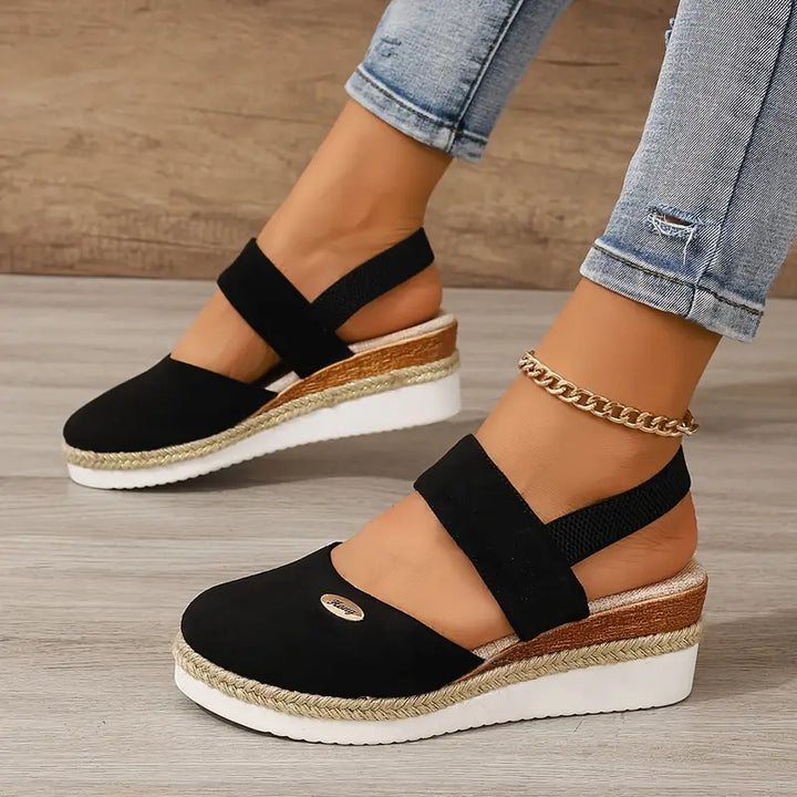 Antonella | Orthopaedic sandals with platform, breathable and casual