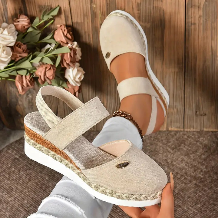 Antonella | Orthopaedic sandals with platform, breathable and casual