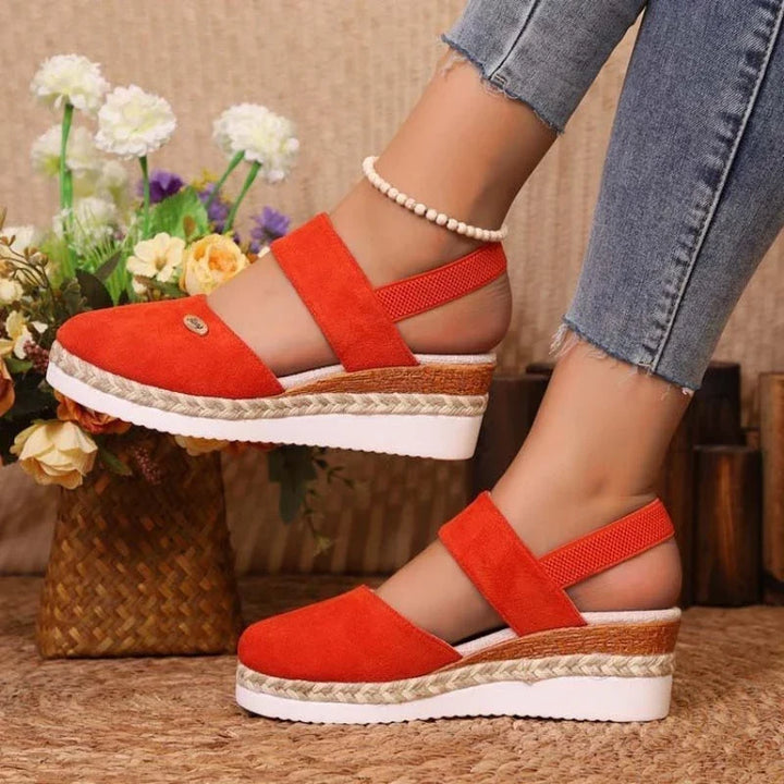 Antonella | Orthopaedic sandals with platform, breathable and casual