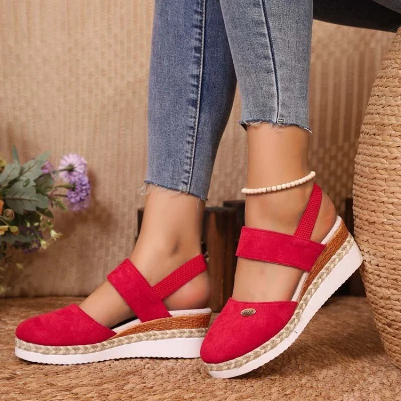 Antonella | Orthopaedic sandals with platform, breathable and casual
