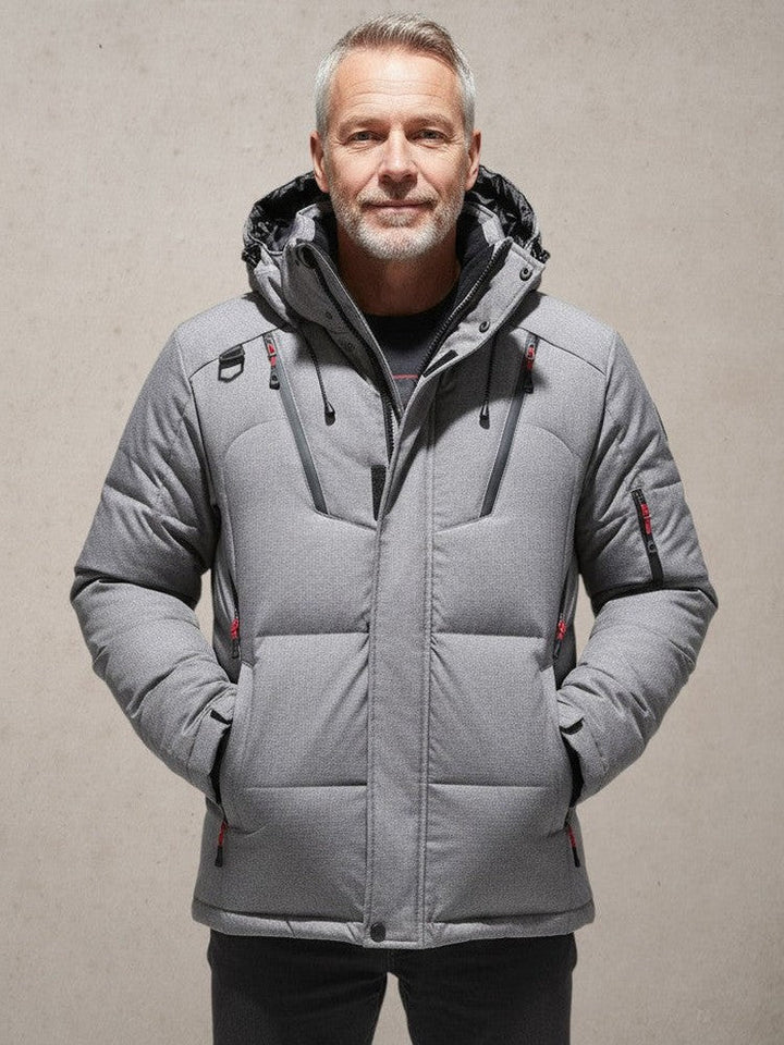 LAURENT MONACO | SOLID WINTER JACKET FOR MEN