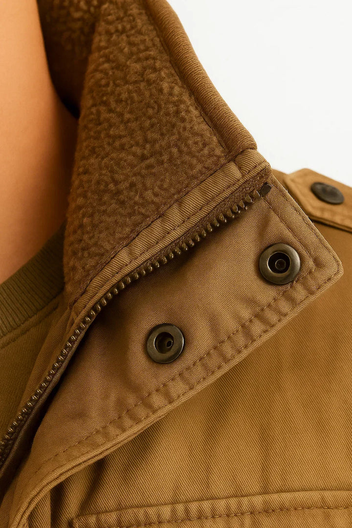 HOODED FLEECE JACKET FOR MEN