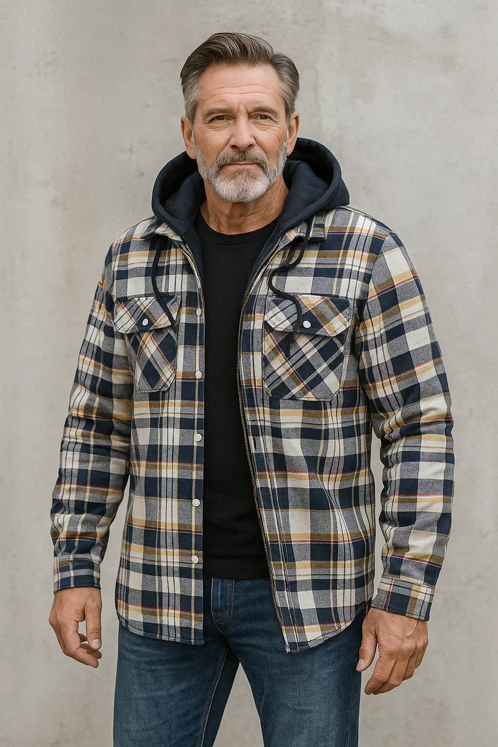 Men's Wool Blend Jacket – Warmth, Comfort, and Elegance