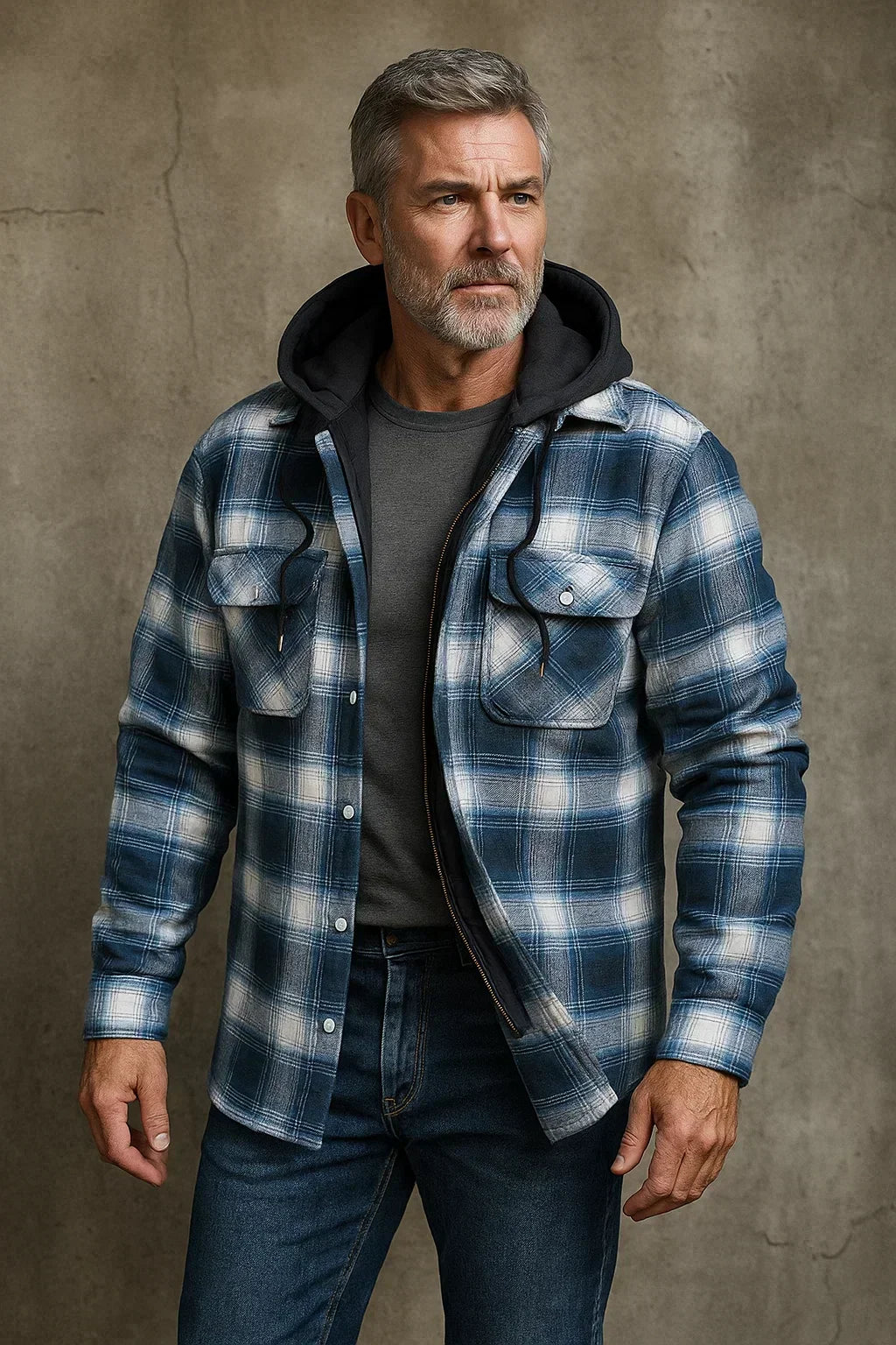 Men's Wool Blend Jacket – Warmth, Comfort, and Elegance
