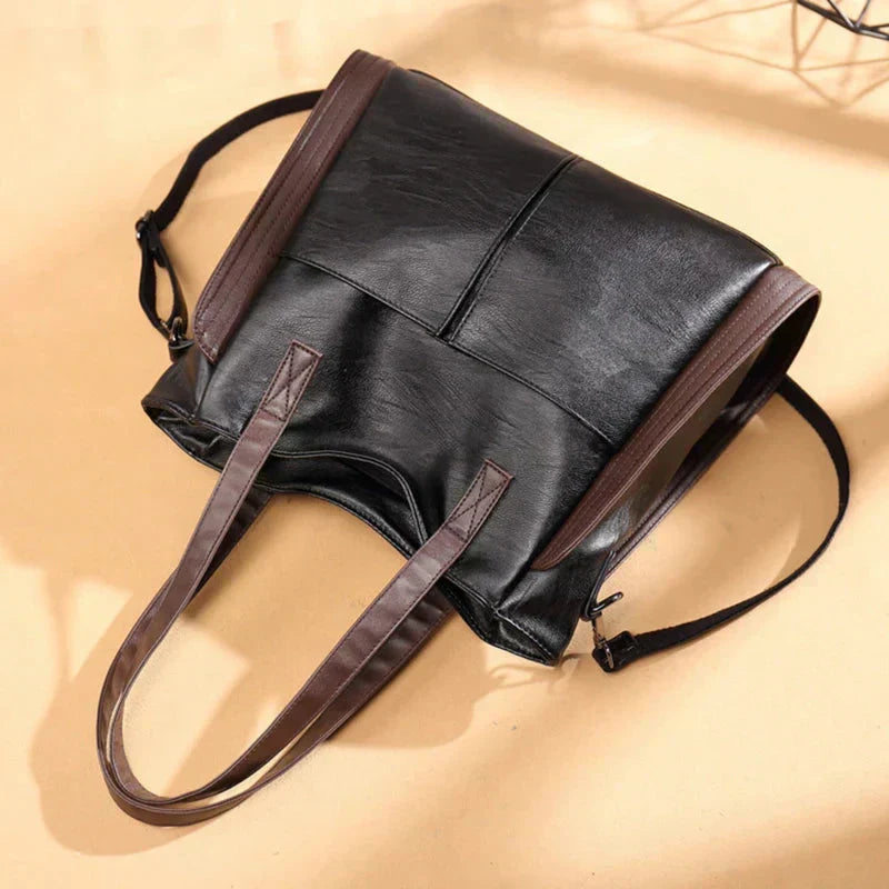 Etta | Trendy Large Capacity PU Leather Crossbody Bag
