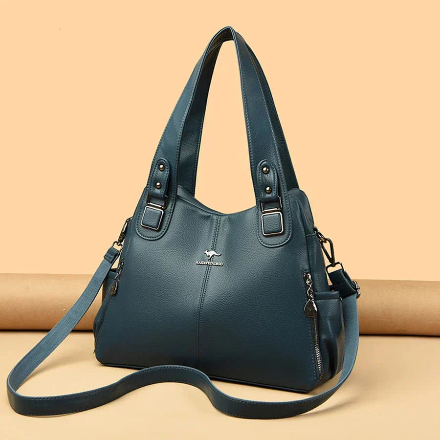India™ Classic Vintage Leather Shoulder Bag