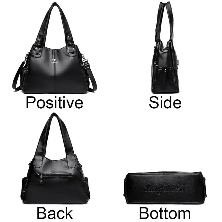 India™ Classic Vintage Leather Shoulder Bag