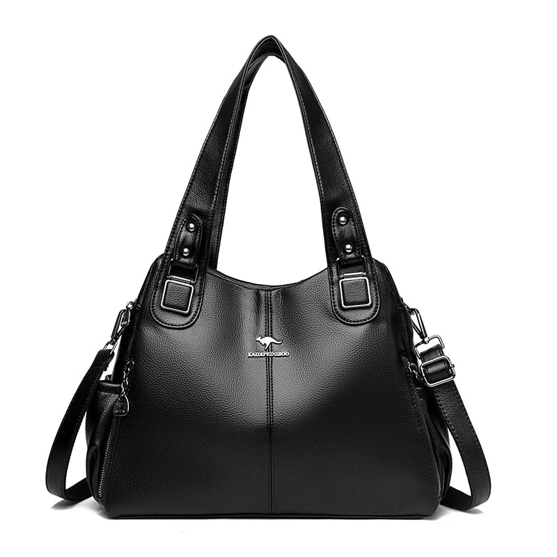 India™ Classic Vintage Leather Shoulder Bag