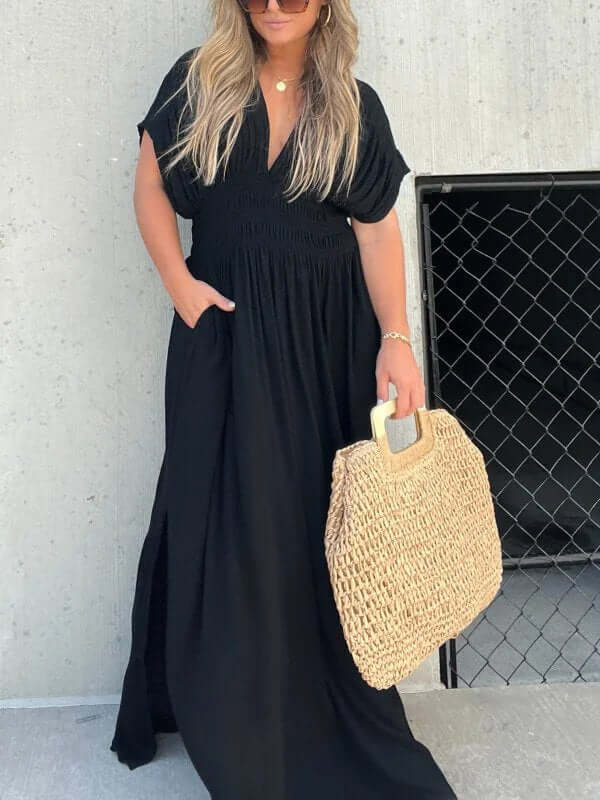 Summer Sleeveless Casual Dress, view 7 - Elena Harper