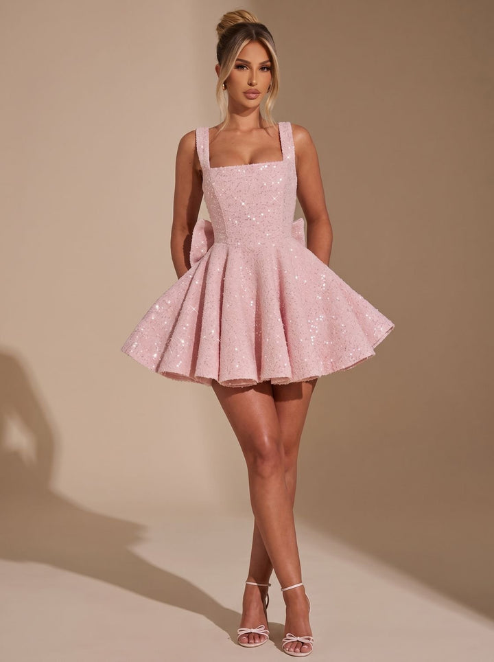 Mia | Sparkling Sequin Party Dress for Dazzling Appearances