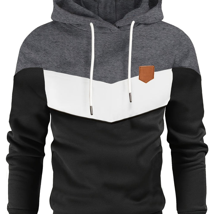 LAURENT MONACO | COLOR BLOCK HOODIE FOR MEN