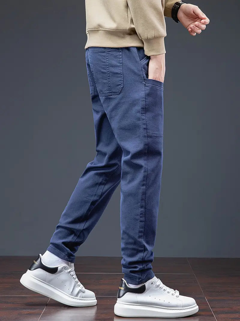 Jarrett – Elegant Jogging Pants with Drawstring