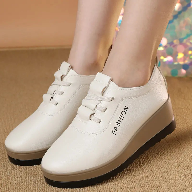 Lyra Fashionable Women's Shoes, Thick Sole & Comfortable, view 2 - Elena Harper