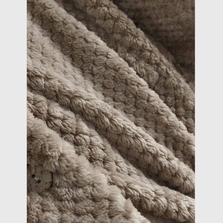 Franca™ Emma & Rose Cape Town soft luxurious fabric hooded jacket, stylish coat with cozy hood and smooth texture.
