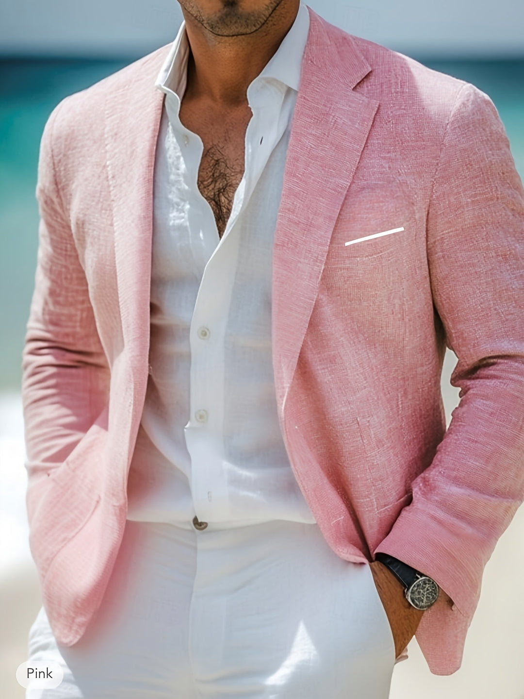 LAURENT MONACO | ONE-BUTTON BLAZER FOR MEN