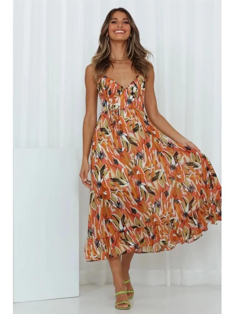 Lightweight Summer Dress Beach Dress, view 4 - Elena Harper