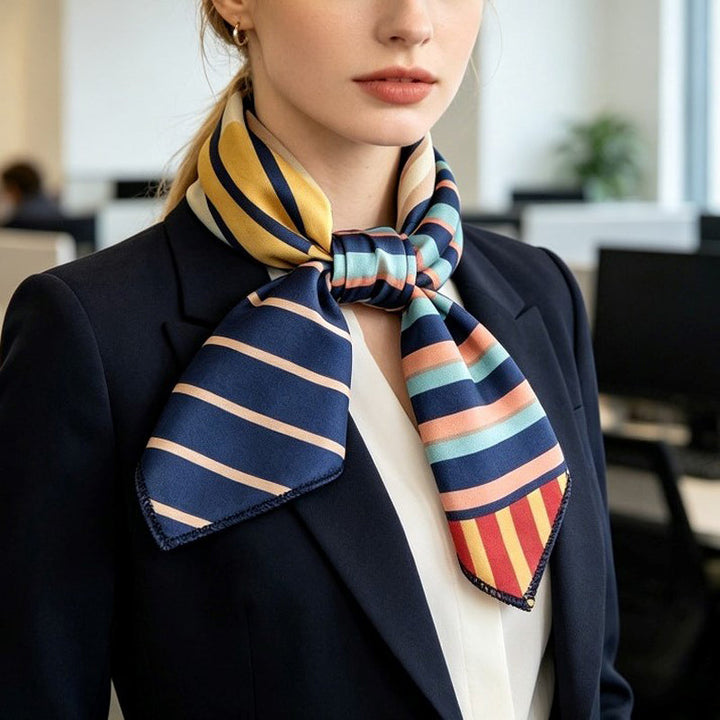 Colorful Striped Scarf