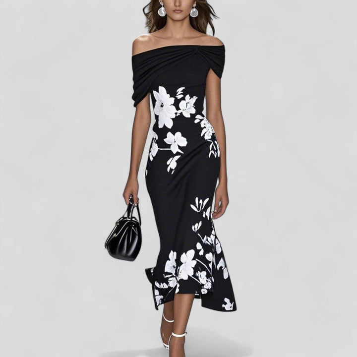 Isabrunel™  |  Elegant Midi Dress