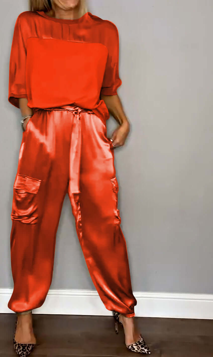 Women's Soft Two-Piece Loungewear Set