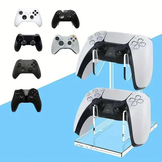 GameSeat™ – 3-Tier Gaming Controller Stand and Headset Holder