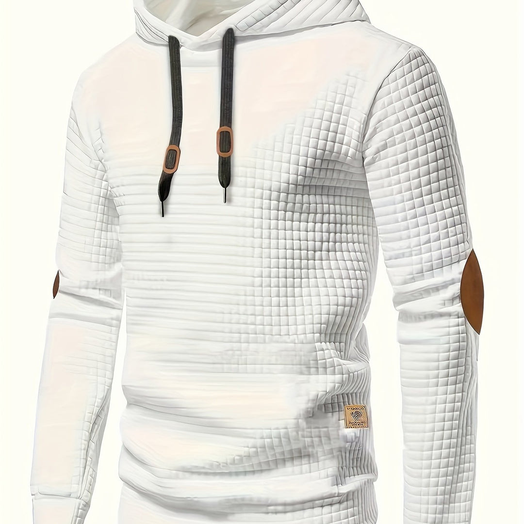 LAURENT MONACO | CHECKERED HOODIE FOR MEN
