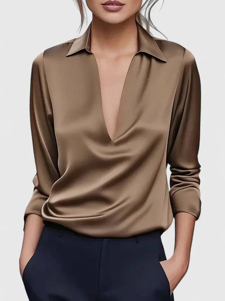Calvina™  |  Sophisticated Blouse