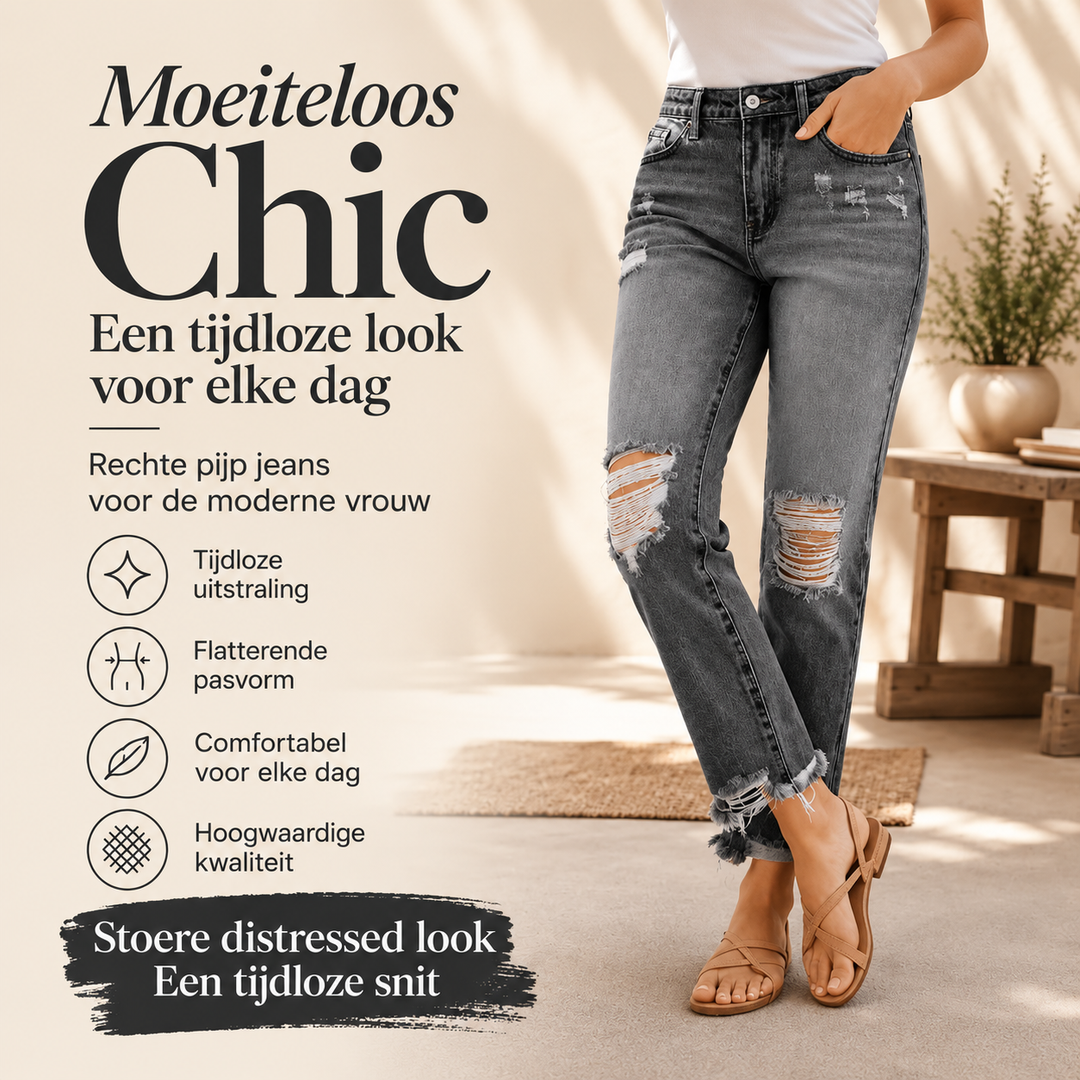 Jade™ | Trendy Ripped Jeans