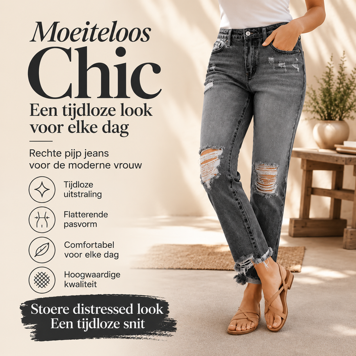 Jade™ | Trendy Ripped Jeans