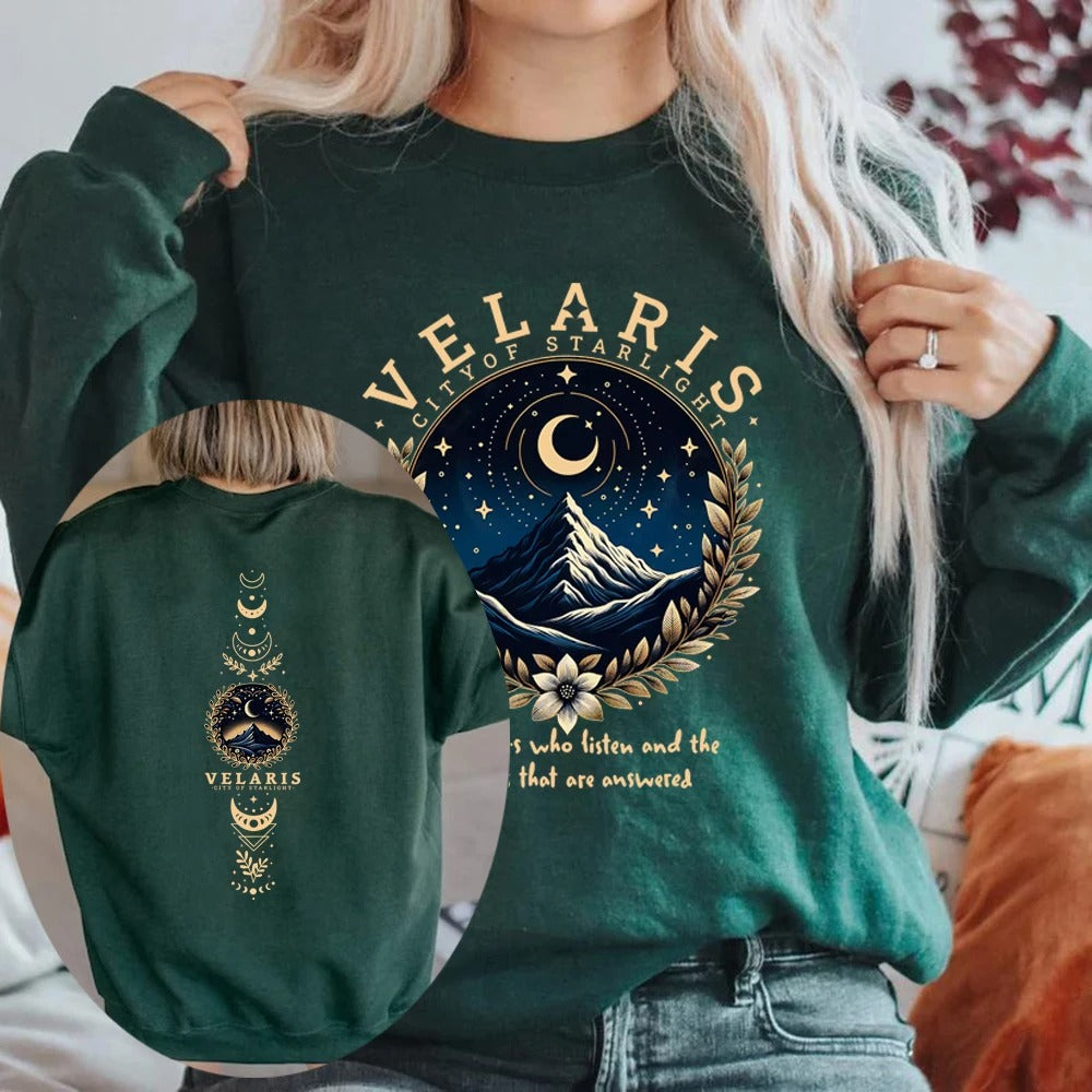 ACOMAF City of Starlight Sweatshirt, view 2 - Elena Harper