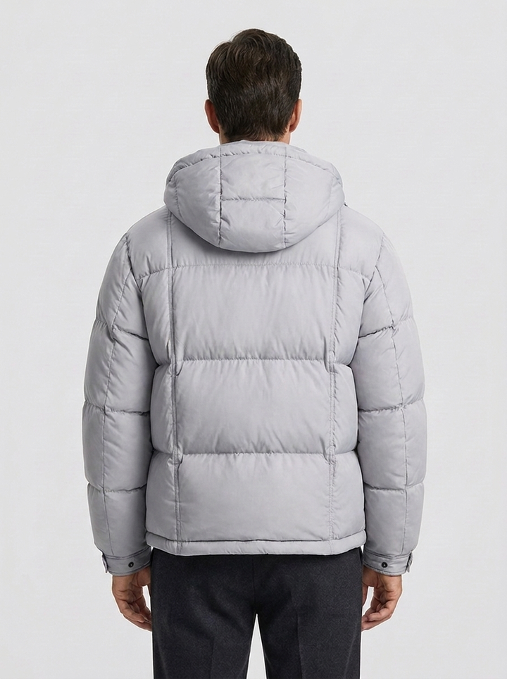 Daniel Lightweight and Versatile Men's Down Jacket, view 2 - Elena Harper