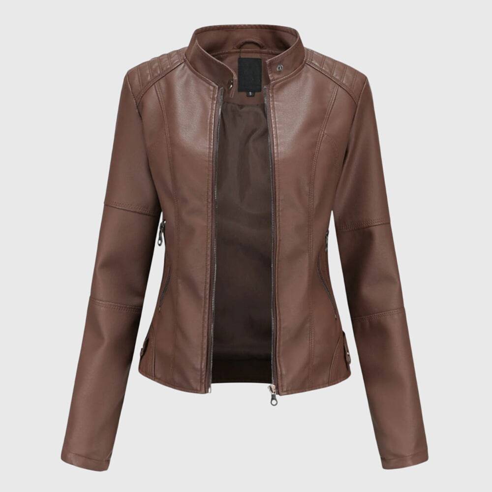 Giorgina™ luxurious soft fabric jacket by Emma & Rose Cape Town, stylish and comfortable with a sleek, elegant design.
