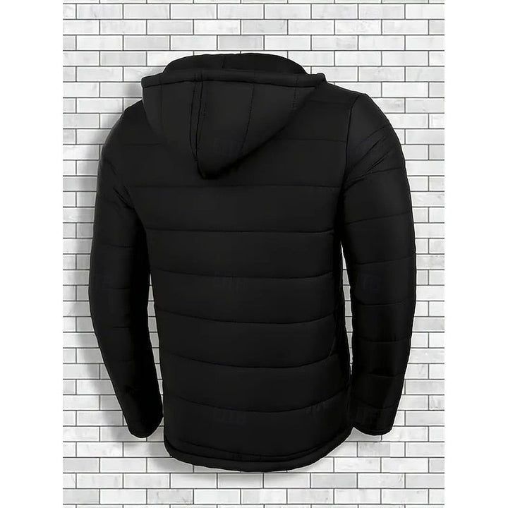David | Lightweight Quilted Men's Puffer Jacket with Hood