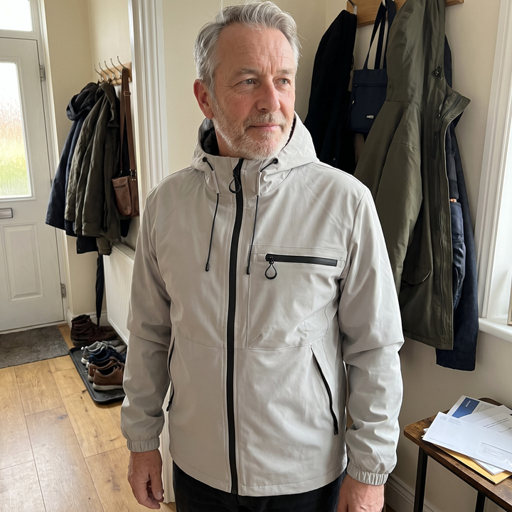 Lukas | Water-Repellent Hooded Jacket for Stylish Weather Protection