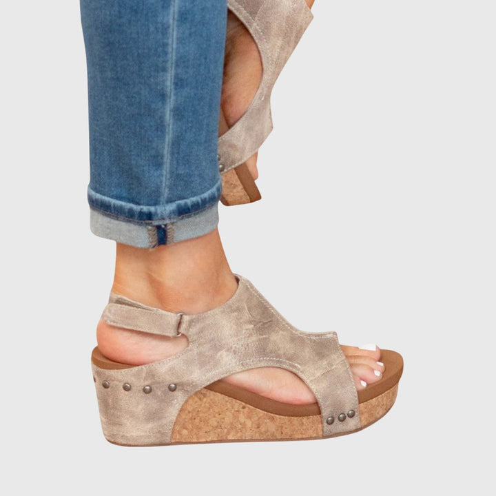 Bella | Dames Orthopedische Platform Sandalen