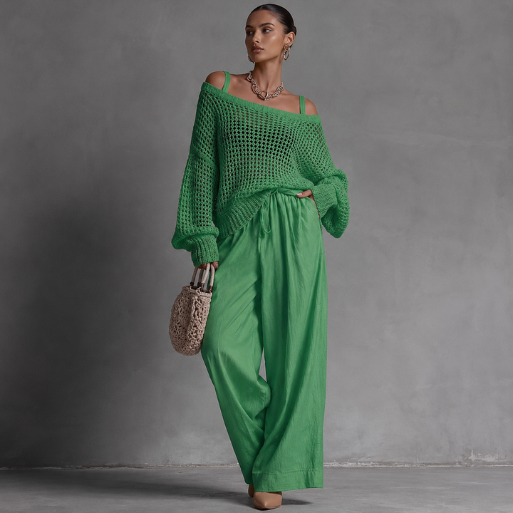Clarisse™ | Off Shoulder Two-Piece Set