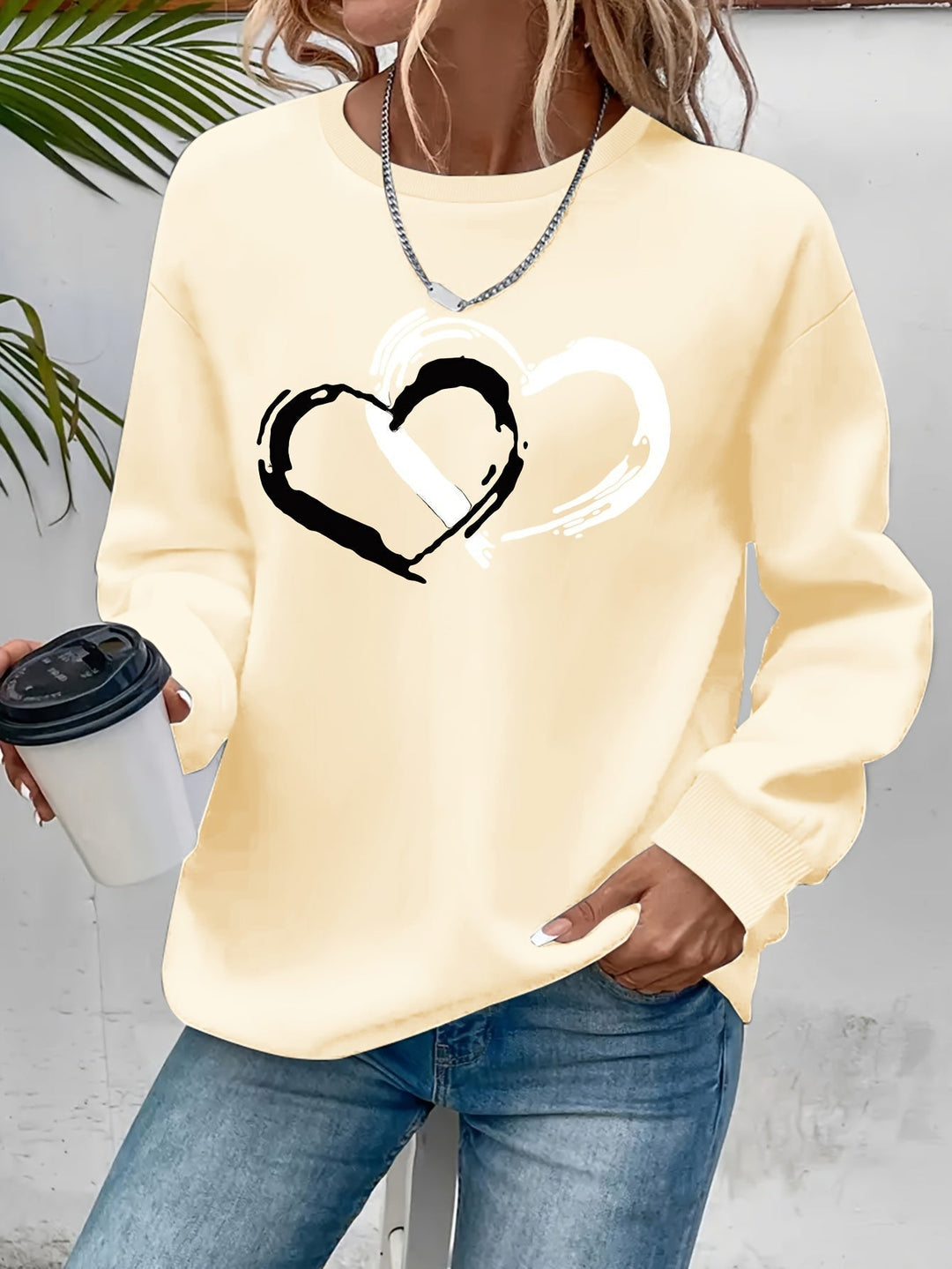 Sharyn - Elegant Heart Sweater