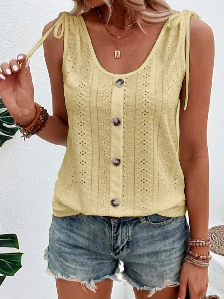 Women's Breezy Sleeveless Summer Tank Top
