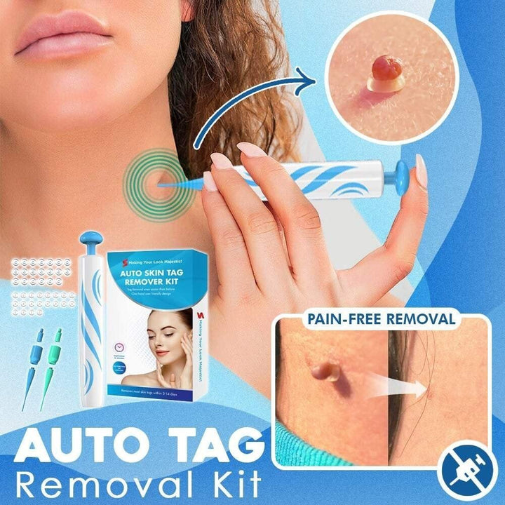 TagGone Automatic Skin Tag Removal Kit | Painless Application | For Smooth, Even Skin