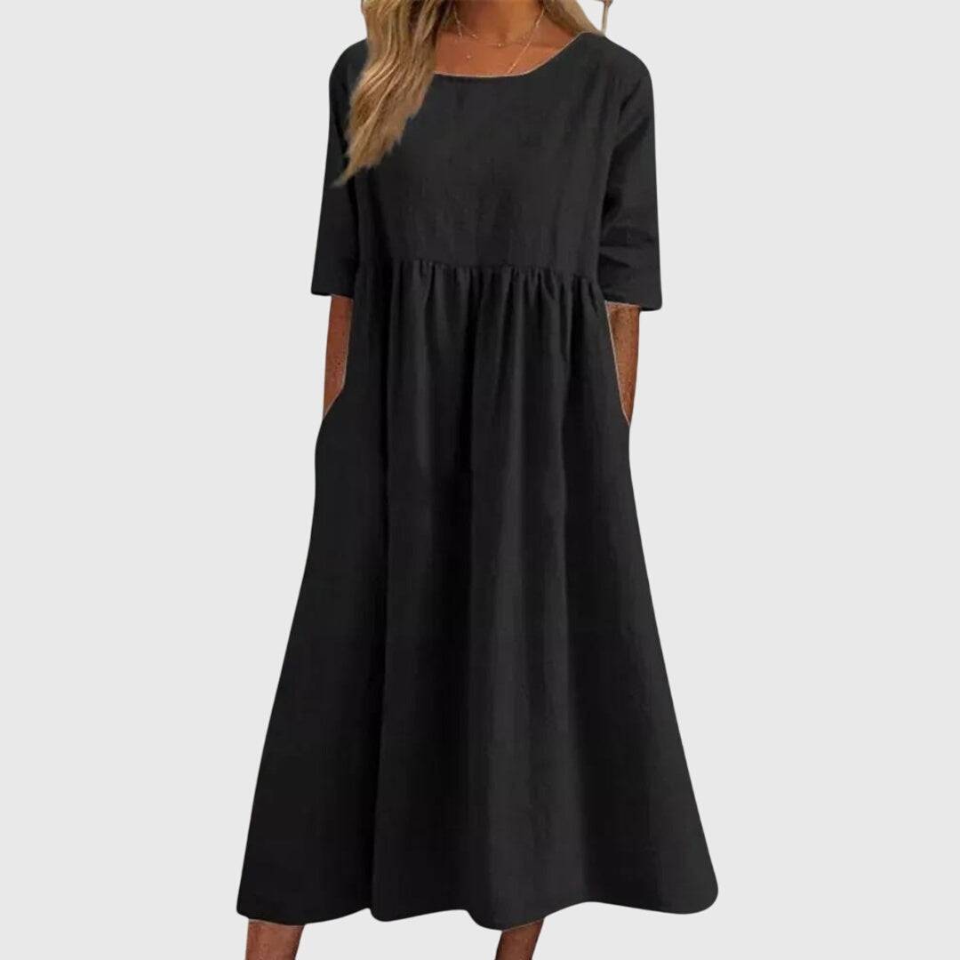 Haisley™  |  Elegant Short-sleeved Dress