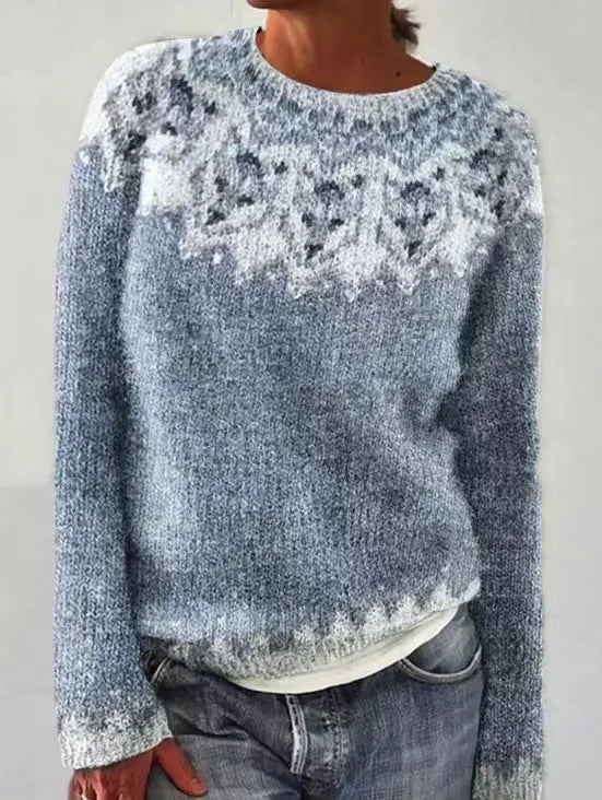 Bella Chic Knit Sweater with Premium Yarn and Easy Fit for Women - Elena Harper