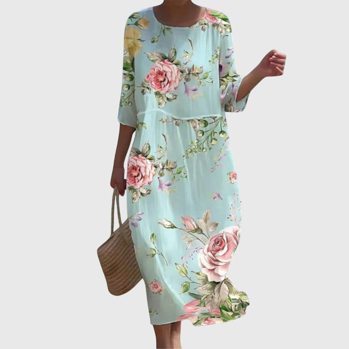 Hayley™  |  Stylish Floral Maxi Dress