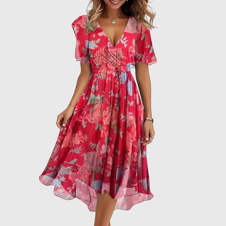 Emma & Rose Cape Town Catalina™ chic midi dress featuring a stylish design and elegant fit, perfect for sophisticated occasions.