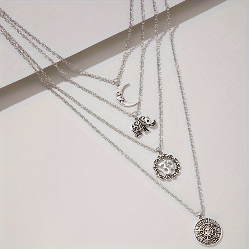Vintage Bohemian Necklace, view 6 - Elena Harper