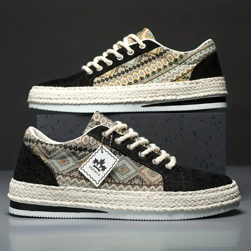 Bradly Stylish Low Top Sneakers, view 7 - Elena Harper