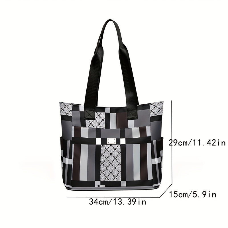 Vintage Checkered Bag