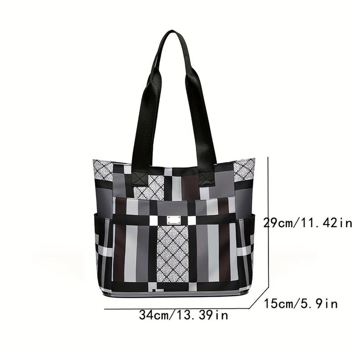 Vintage Checkered Bag