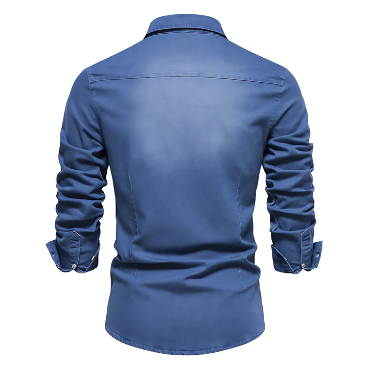 Men's Cotton Denim Shirt
