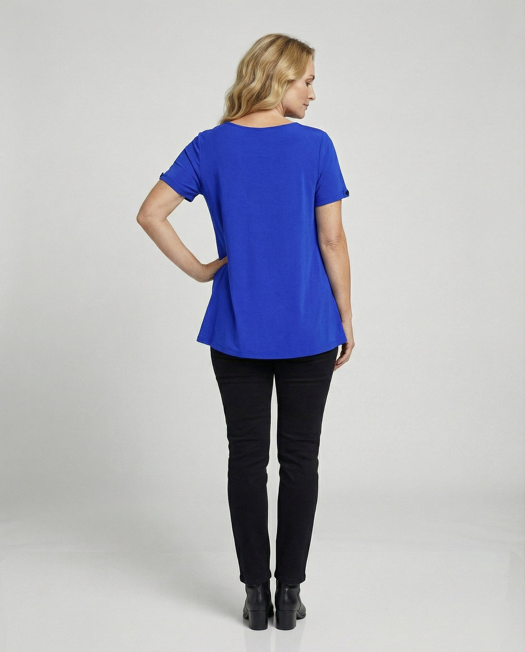 A-Line Tunic for Women with Short Sleeves