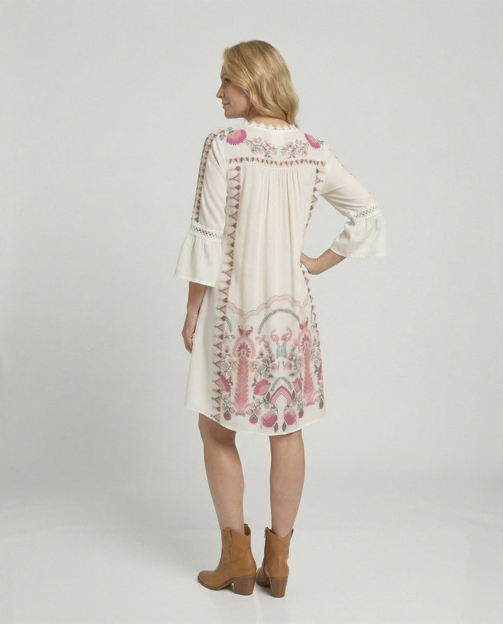 Boho Floral Dress for Women A-Line