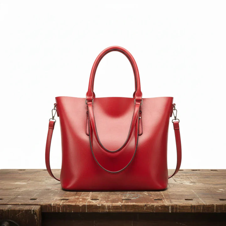 Sophia Vintage Shoulder Bag, view 5 - Elena Harper